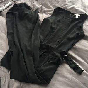 Ann Taylor Loft Black Jumpsuit